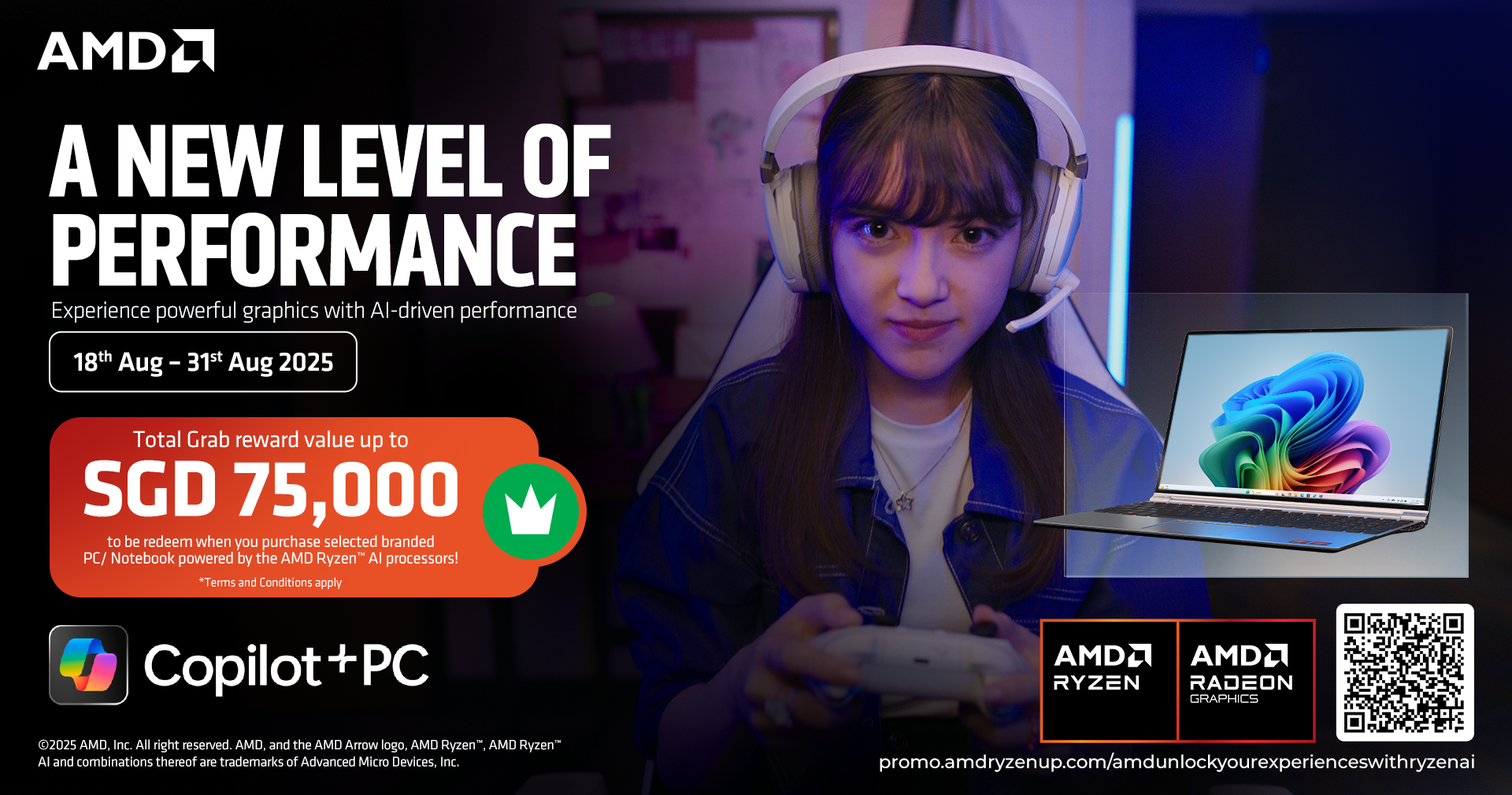 Unlock Your Experiences with AMD Ryzen™ AI Processors