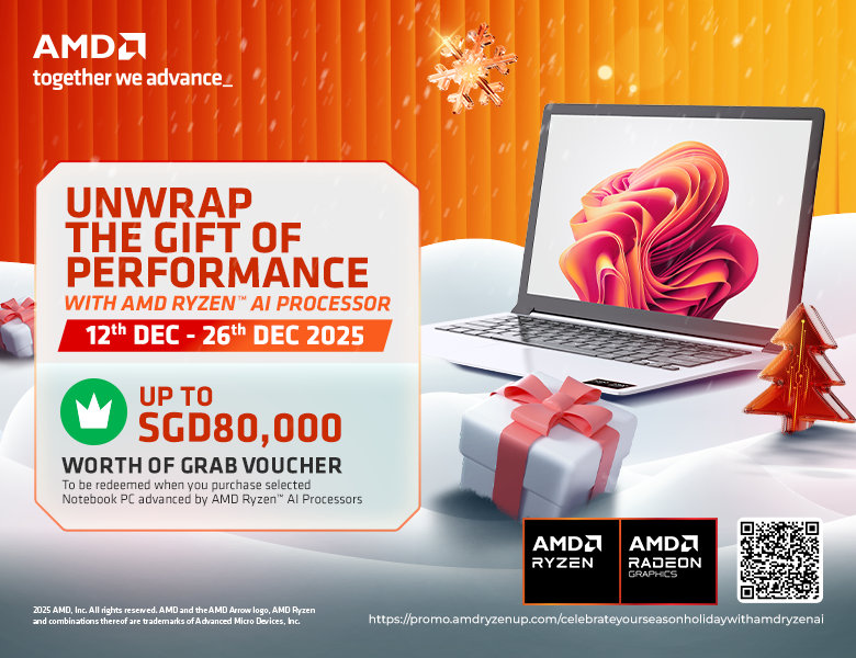 Celebrate your Season Holiday with AMD Ryzen™ AI Processors